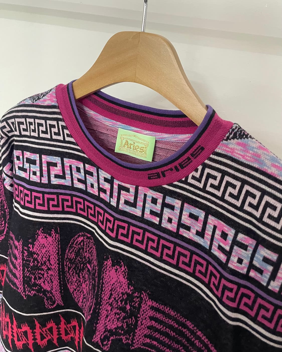 Aries 긴팔: Column Jacquard Cotton L/S 상품이미지3