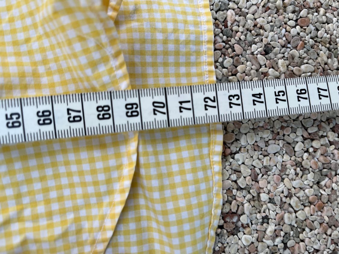 폴로 랄프로렌 블루 포니 옐로우 슬림핏 셔츠(s) 상품이미지4