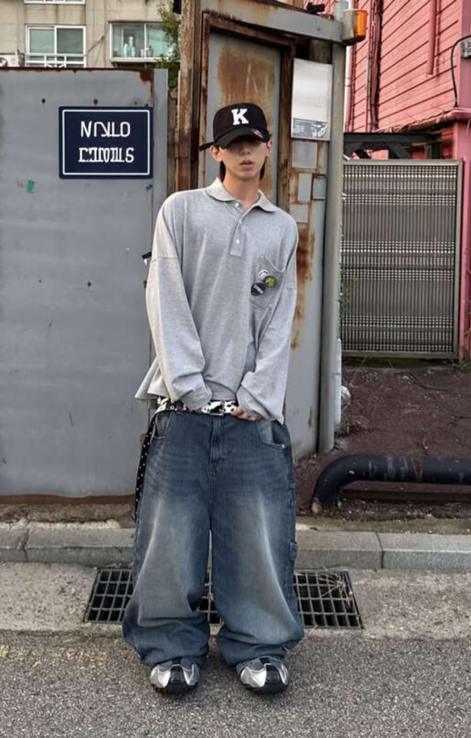 카미엔 mjd 오버사이즈드 폴로 OS 상품이미지1