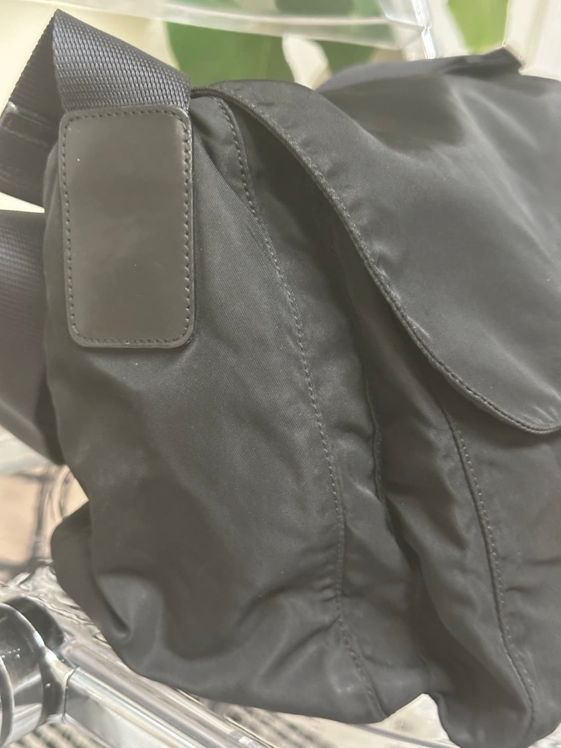 프라다 투포켓 포코노 메신저백 나일론 크로스백 상품이미지4