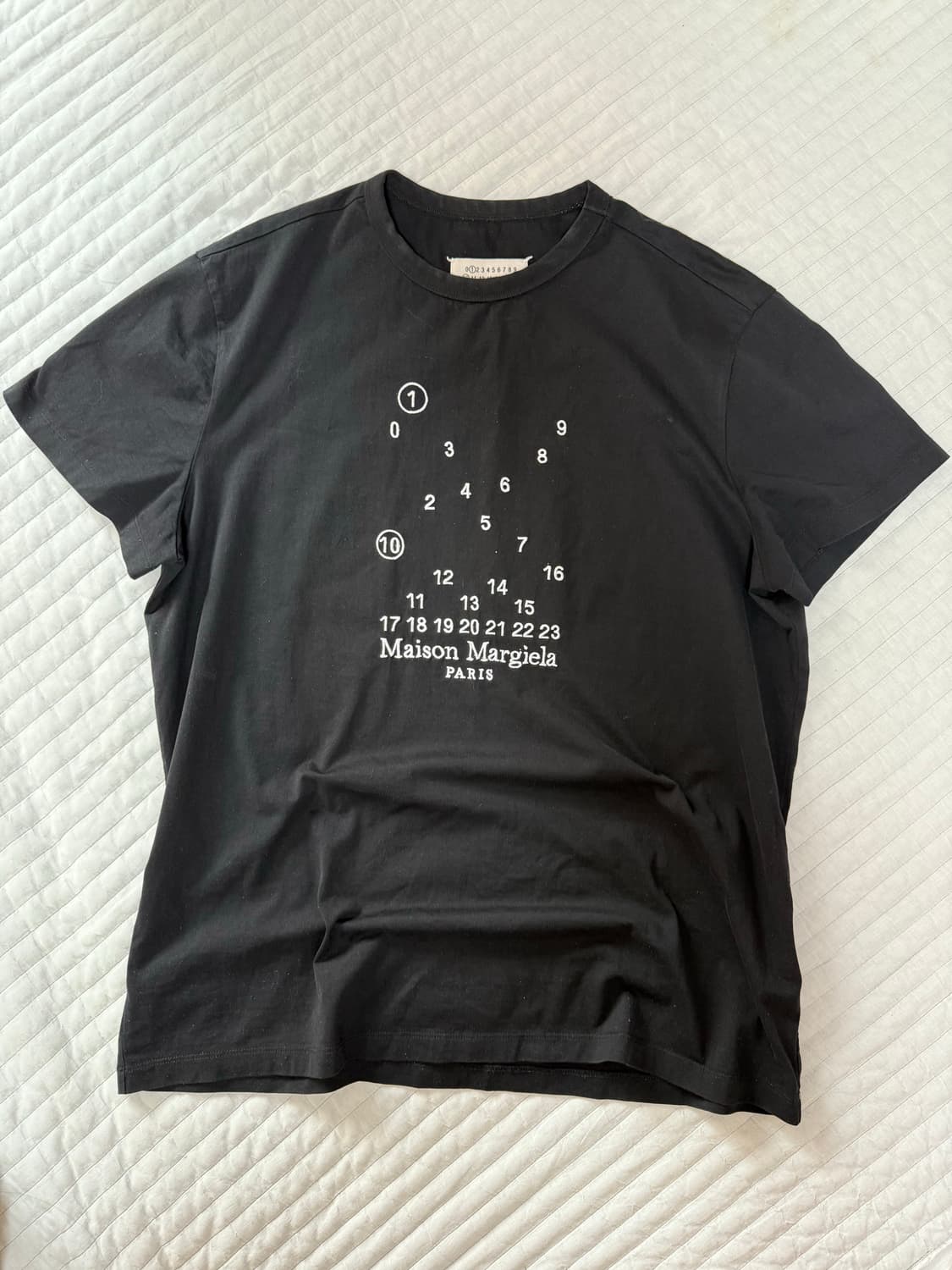 메종 마르지엘라 넘버링 반팔 상품이미지1