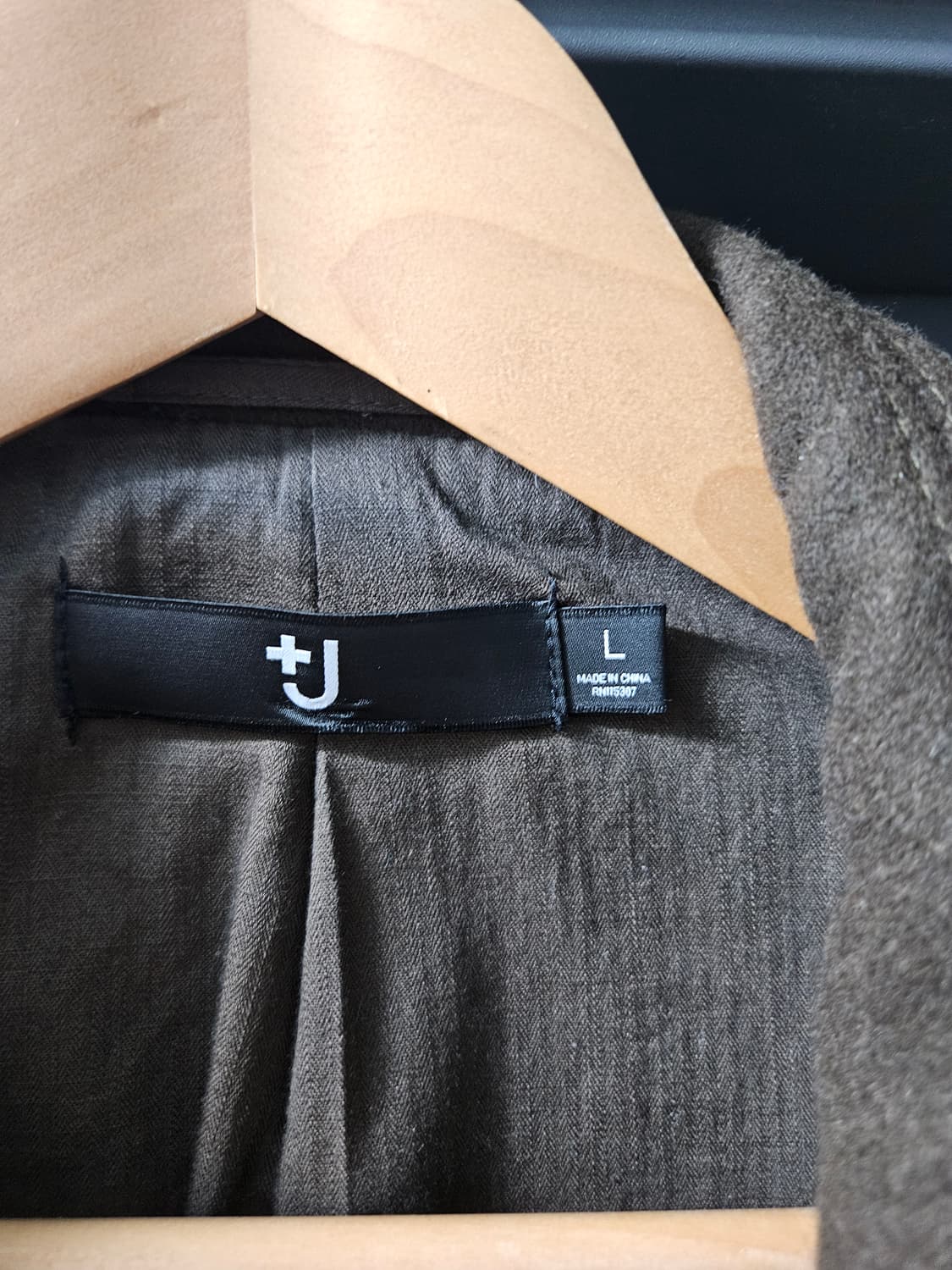 유니클로 +J 울블렌드 피코트 상품이미지3