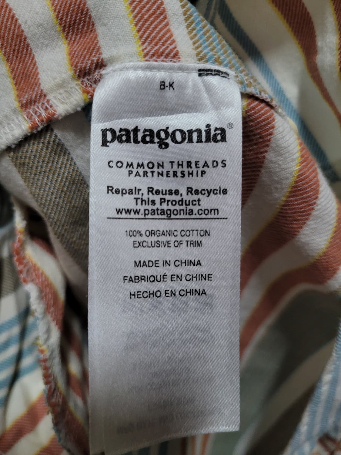 Patagonia 파타고니아 오가닉코튼 원피스 상품이미지6