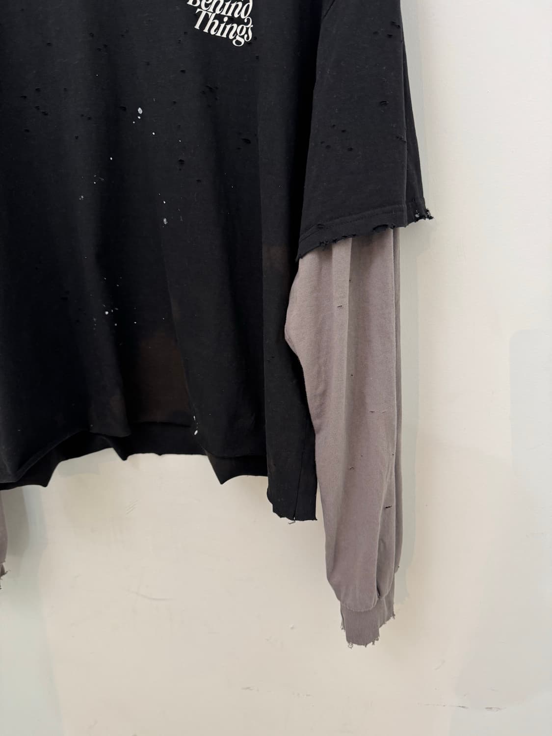 빈티지 레이어드 긴팔 상품이미지4