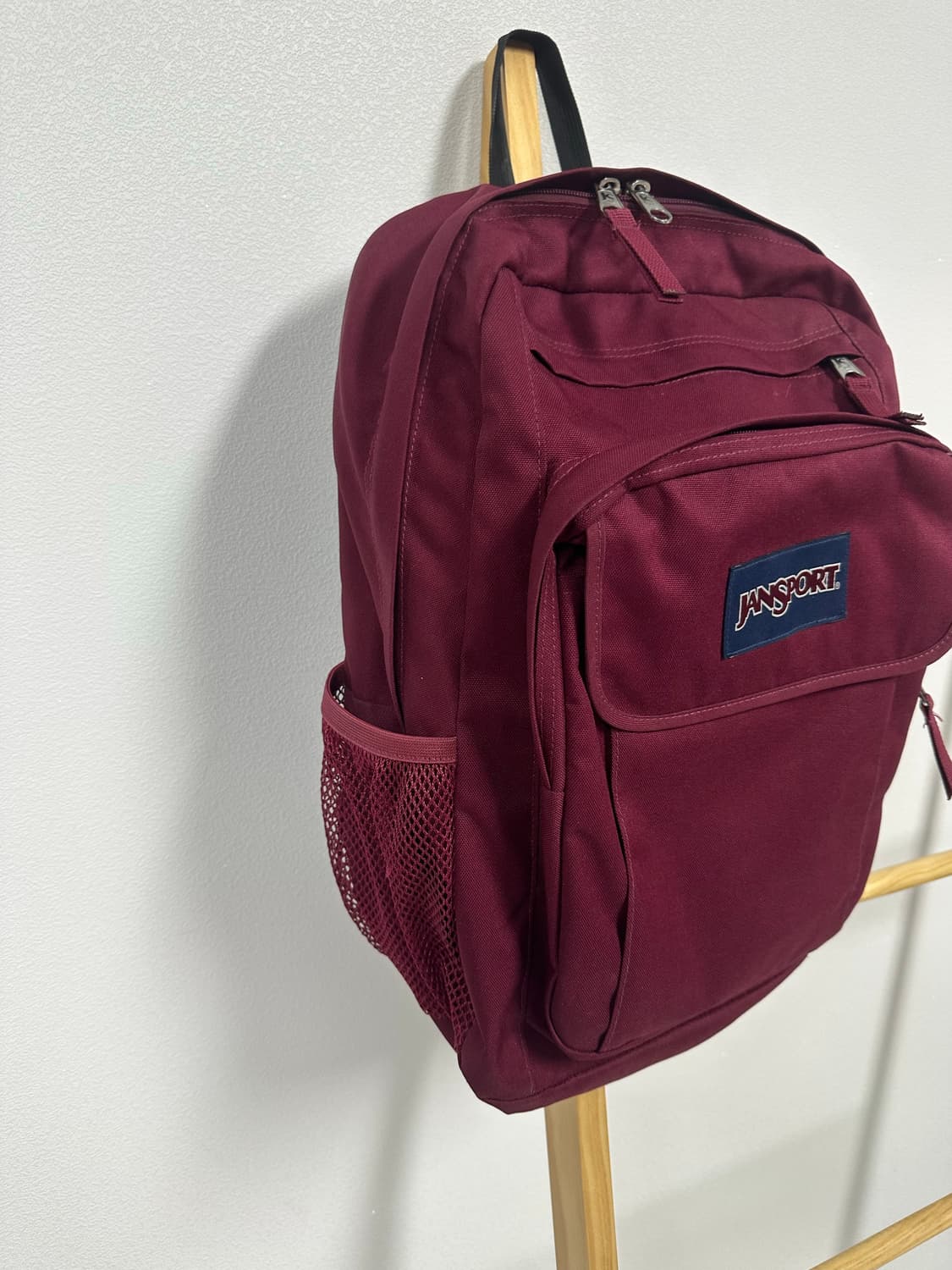 잔스포츠 백팩 버건디 상품이미지3