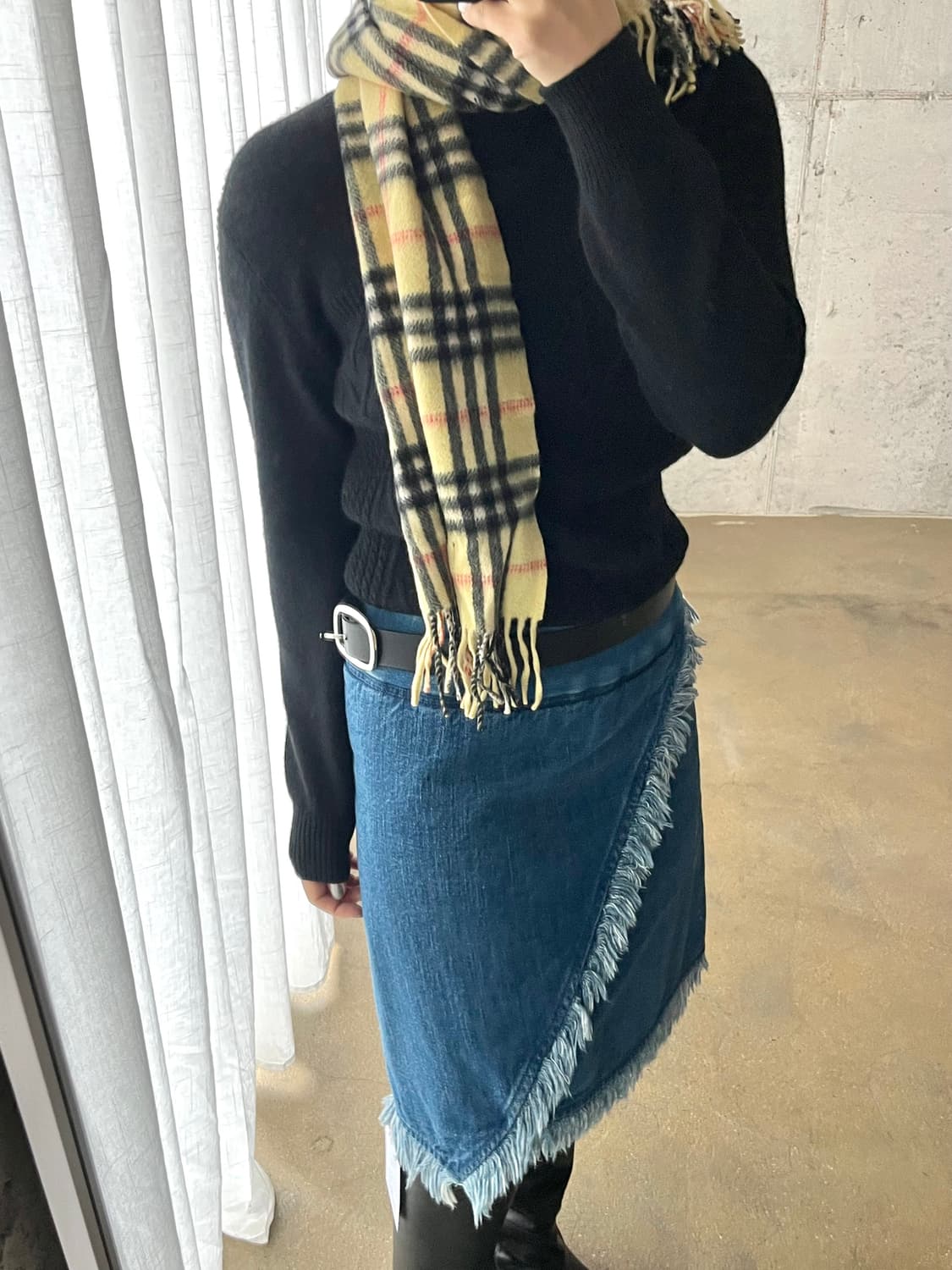 cashmere 캐시미어 100 % 머플러 상품이미지6