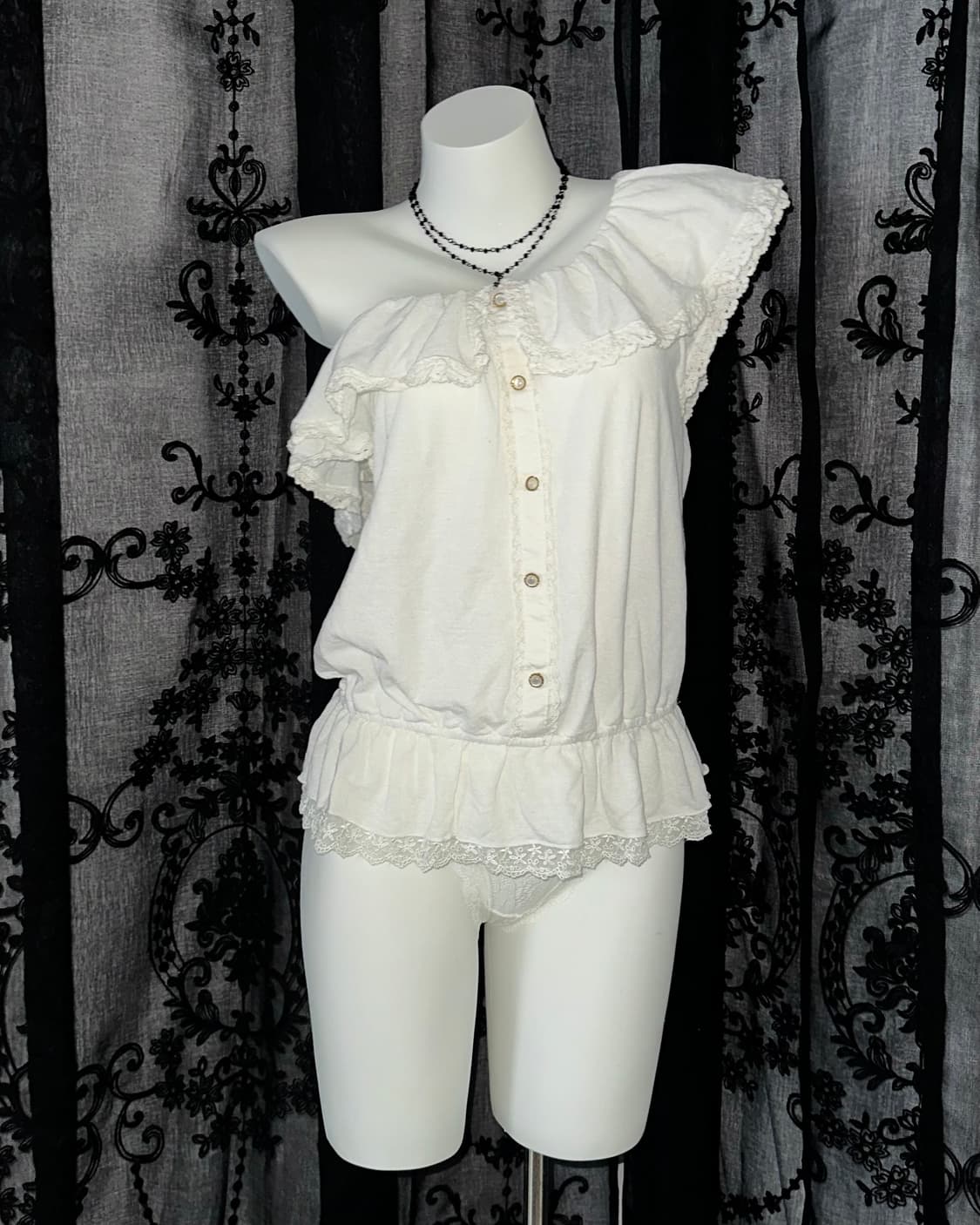 White off-shoulder 상품이미지2