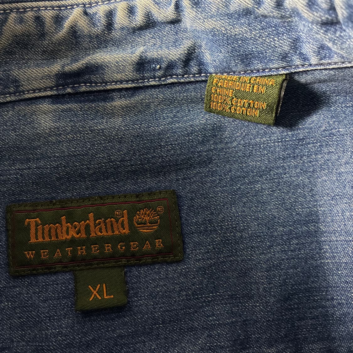 Timberland  팀버랜드 코튼 데님 워크 셔츠  상품이미지5
