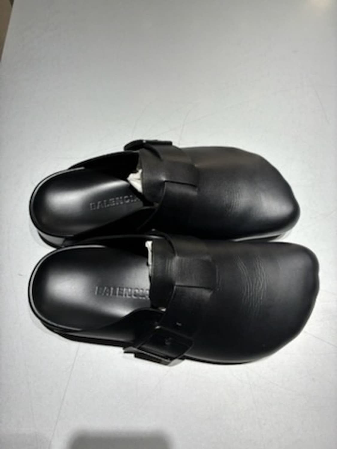 발렌시아가 선데이뮬 레더 블랙 상품이미지2