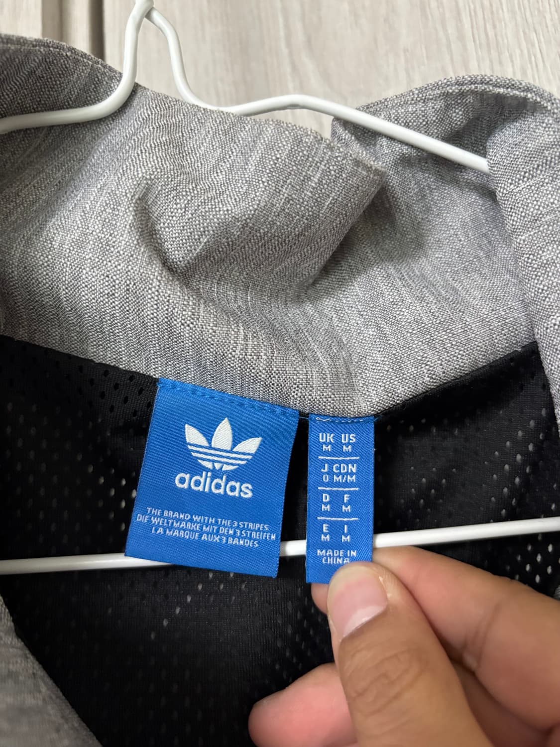 해외M 아디다스 하프집업 윈드브레이커 아노락 상품이미지5