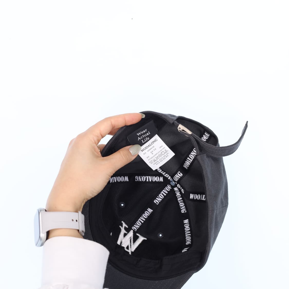 [F] 우알롱 시그니처 로고 볼캡 모자 0115J 상품이미지6