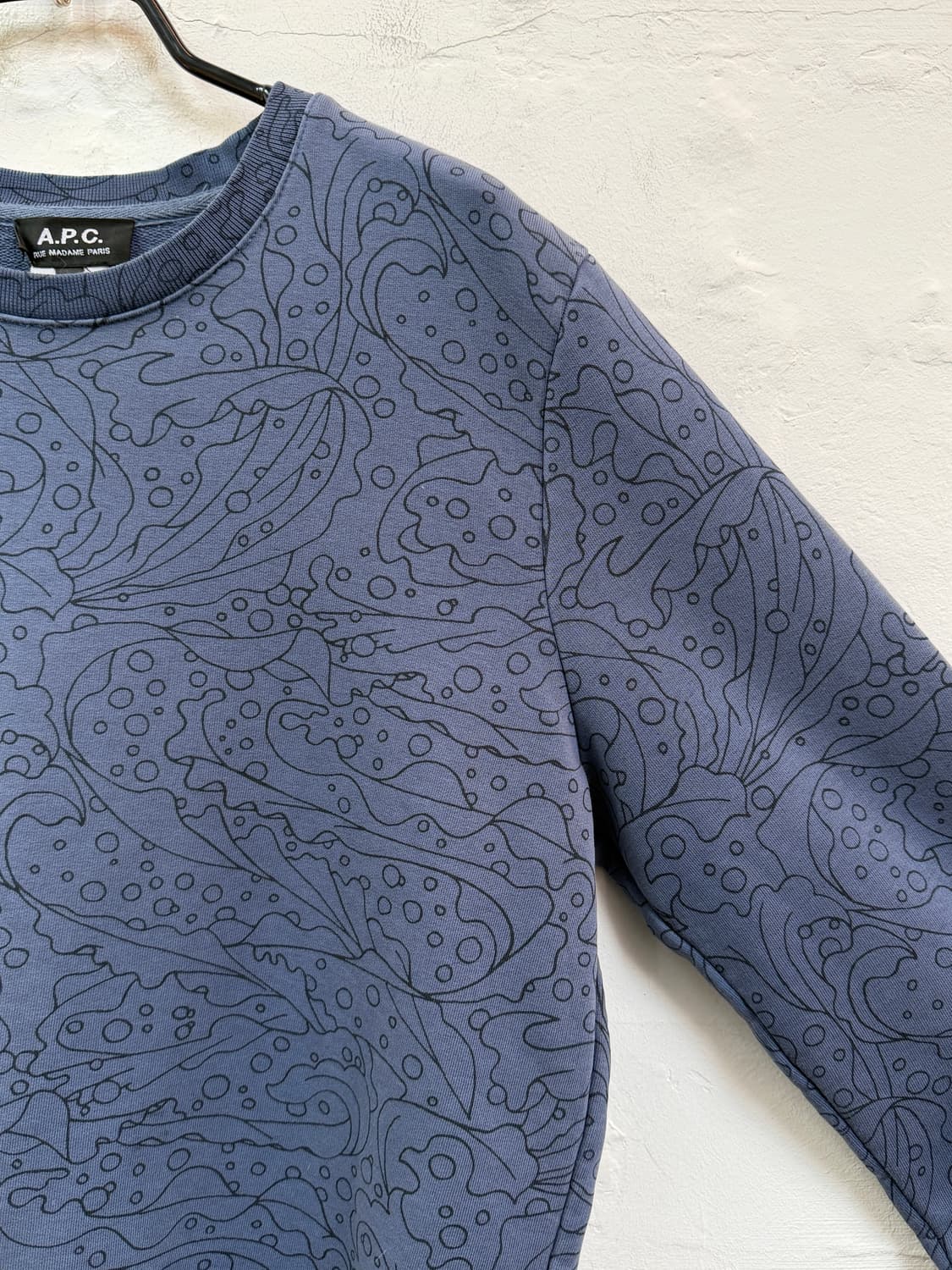 A.P.C. 아페쎄 멀티 패턴 스웻 셔츠 맨투맨 XS 상품이미지4