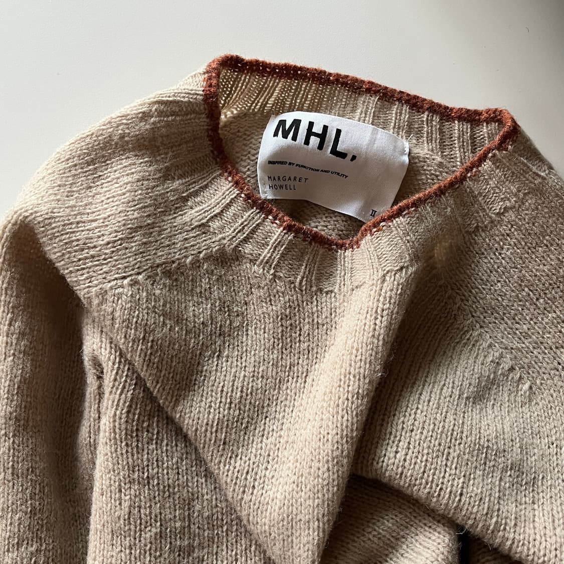 MARGARET HOWELL wool 100% knit 상품이미지1