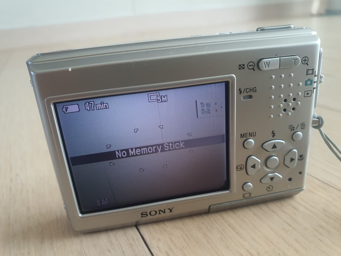 sony 소니 사이버샷 DSC-T1 빈티지 감성 레크로 올드 디카 카메라 상품이미지8