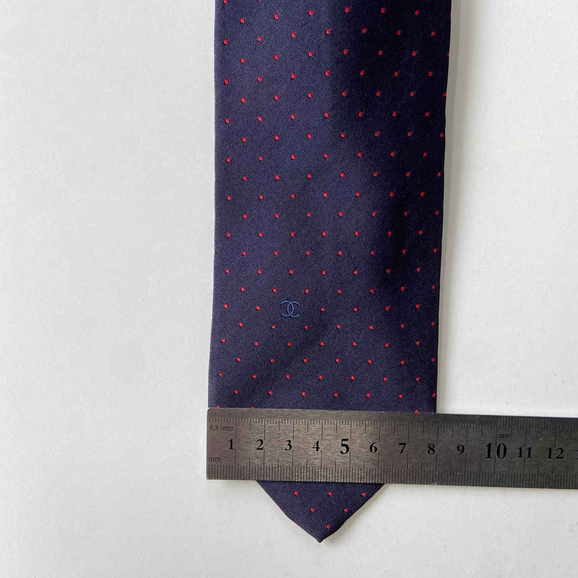 샤넬(CHANEL) 심플로고  명품 정품 넥타이 상품이미지8