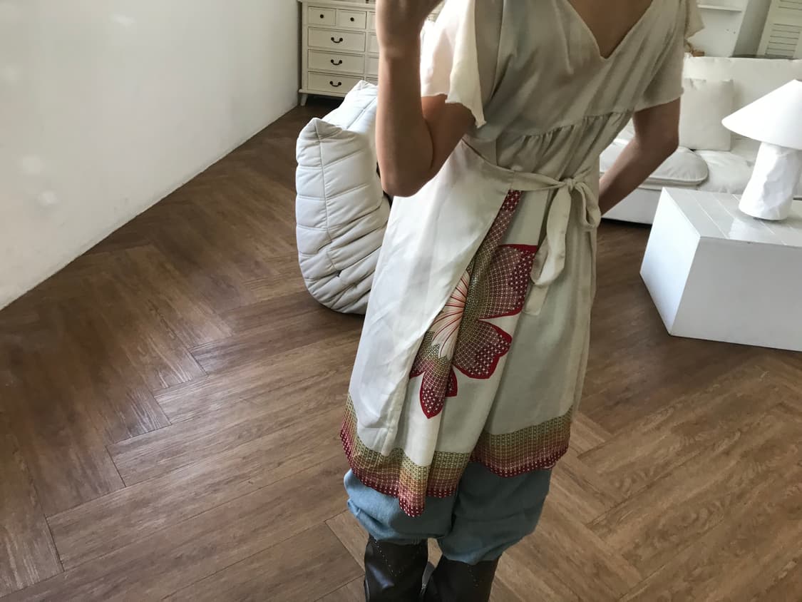 vintage flower pattern one-piece 상품이미지7