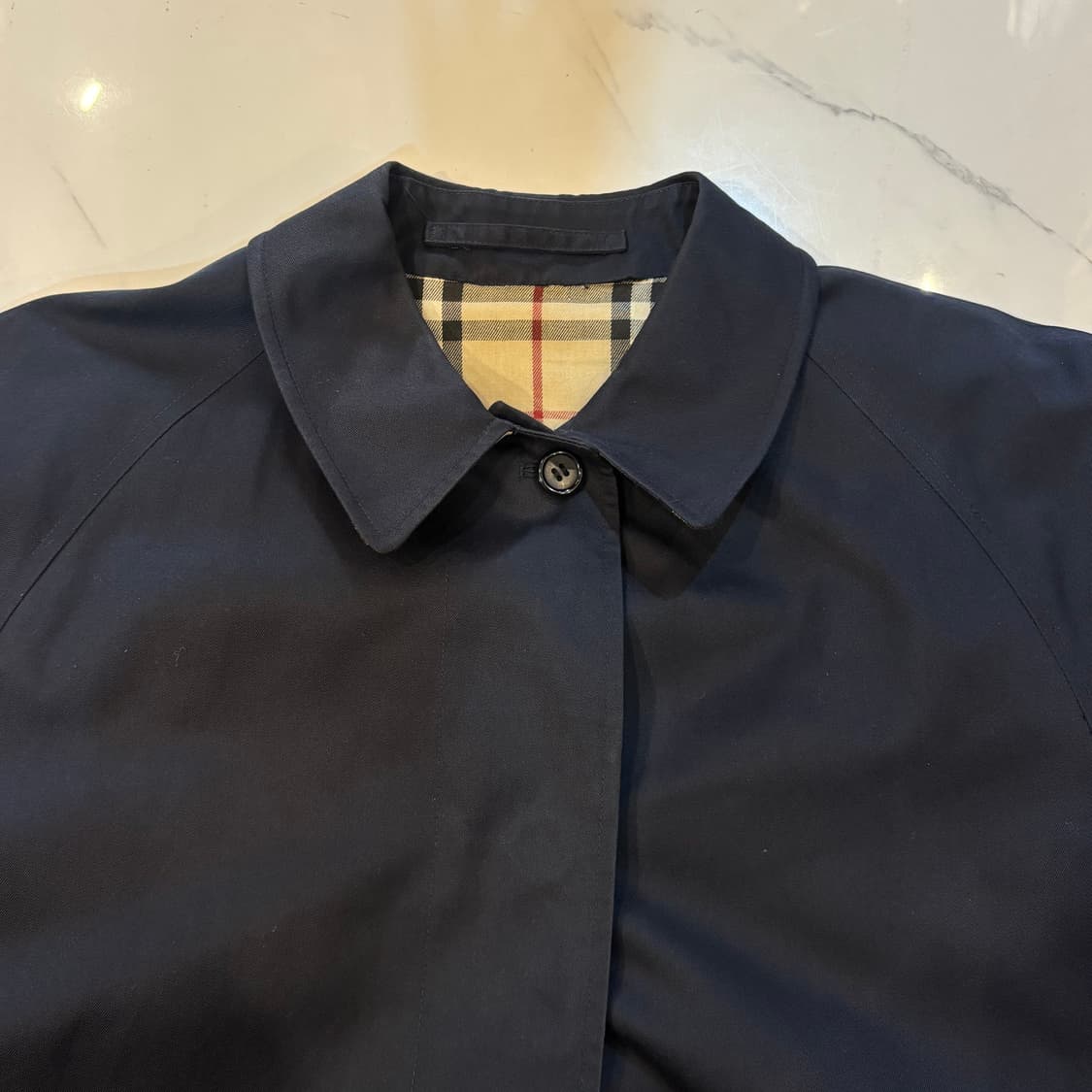 [상태 최상]Burberry 버버리 노바체크 싱글코트 상품이미지5