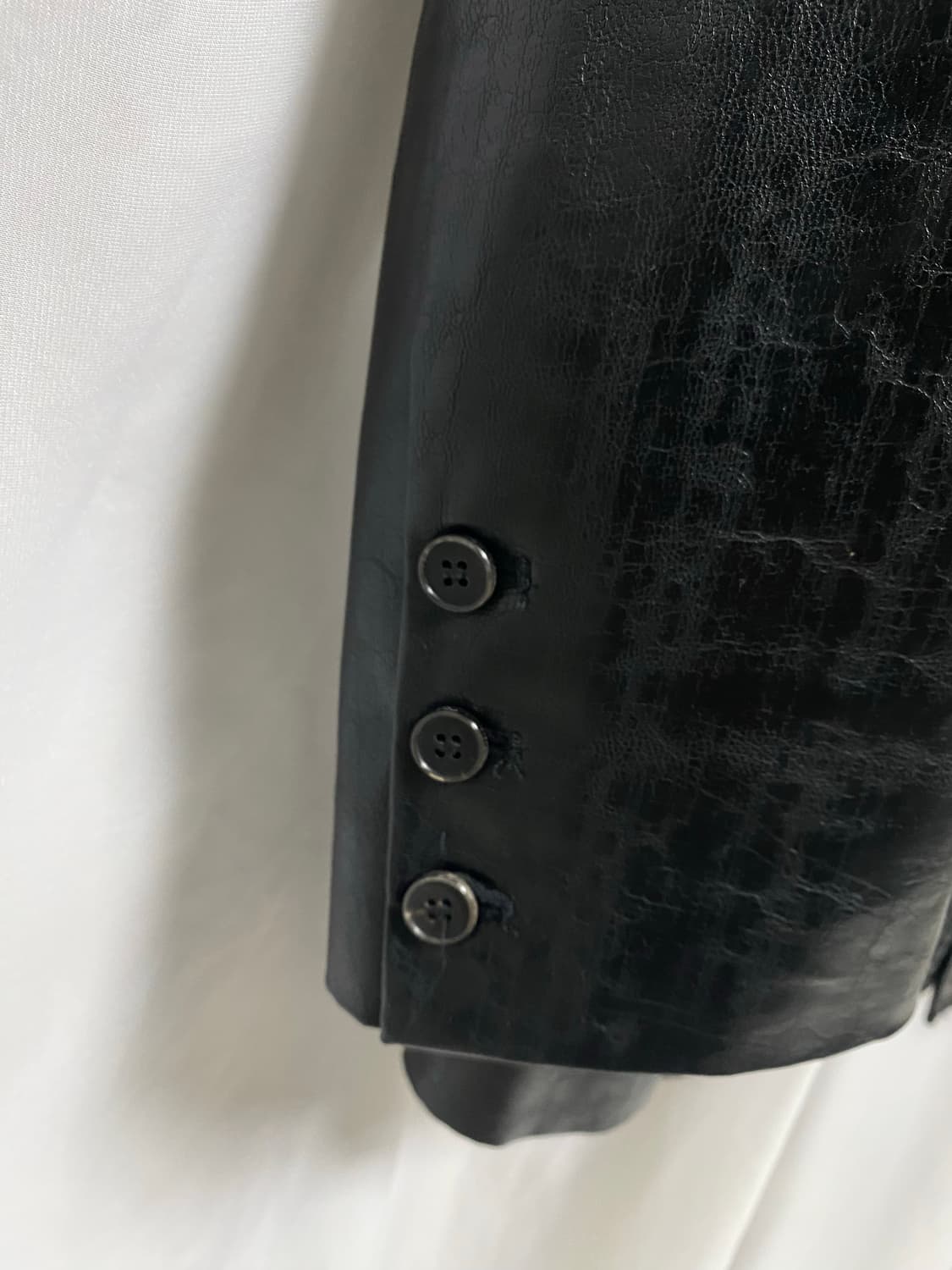 보헤미안서울 페이크 레더 자켓 보헴서  상품이미지2