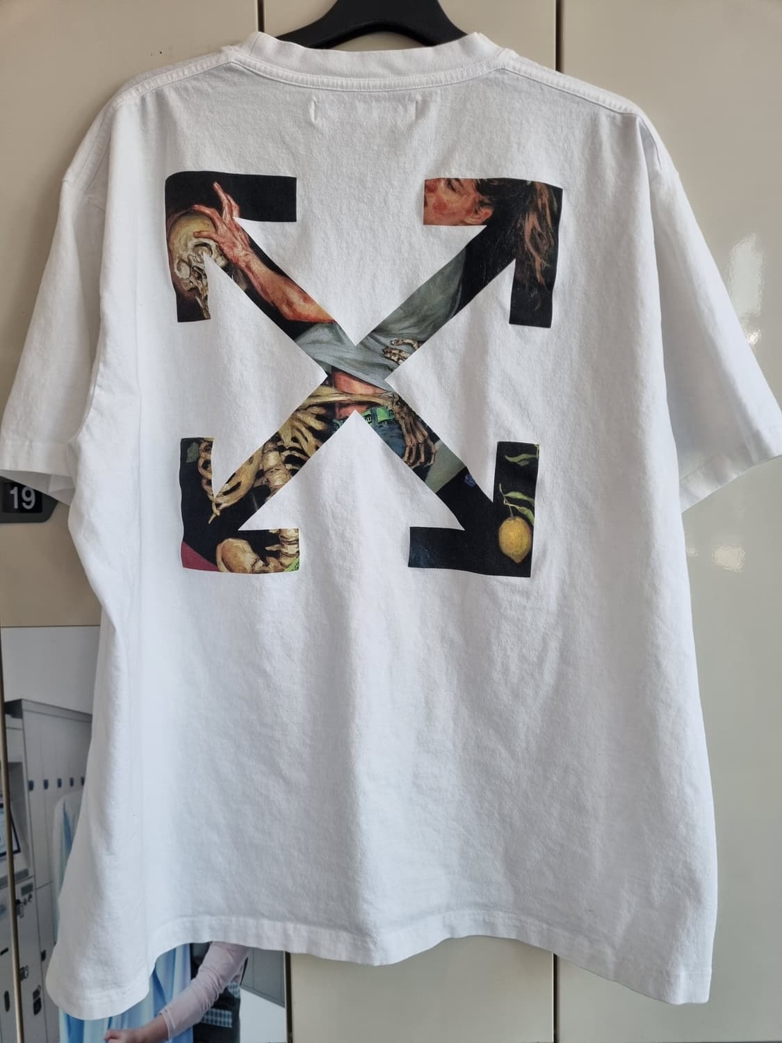 오프화이트 카라바조 애로우 반팔 티셔츠 XL 상품이미지2