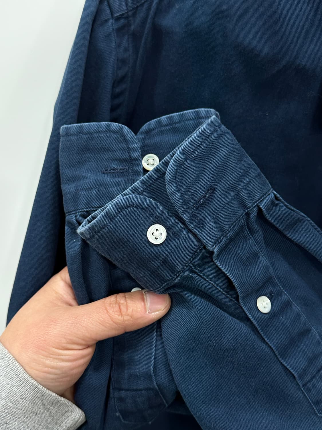 폴로랄프로렌 옥스포드셔츠 네이비M 상품이미지4