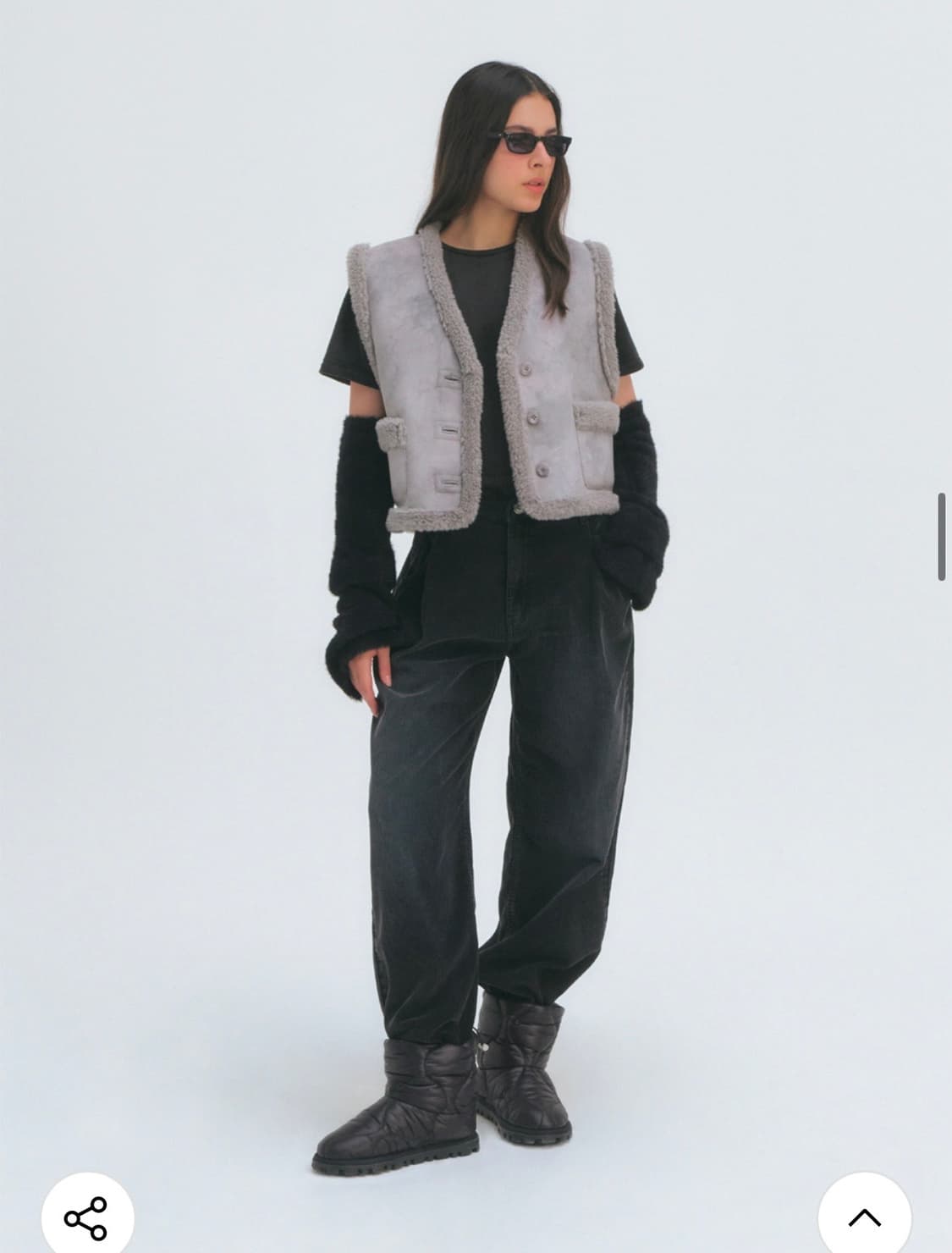 그로브 LEVITT 레그워머 블랙 상품이미지3