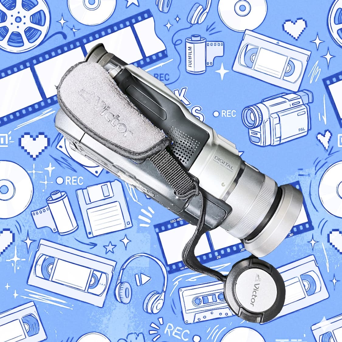 JVC(Victor) GR-DV3500 6mm 캠코더 (테이프리스 가능) 상품이미지3