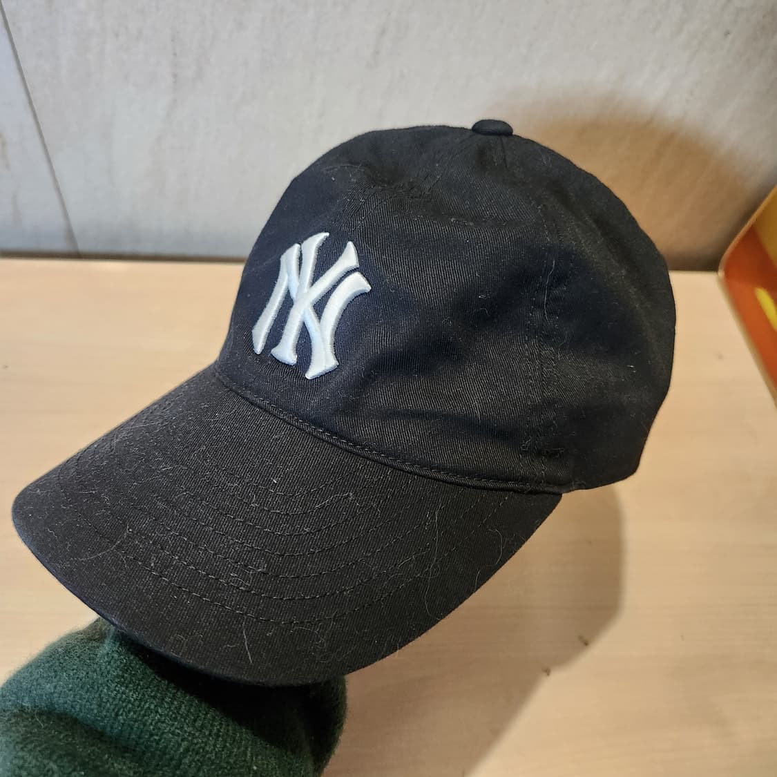 MLB 뉴욕양키스 블랙 볼캡 🧢 화이트 로고 클래식 상품이미지4