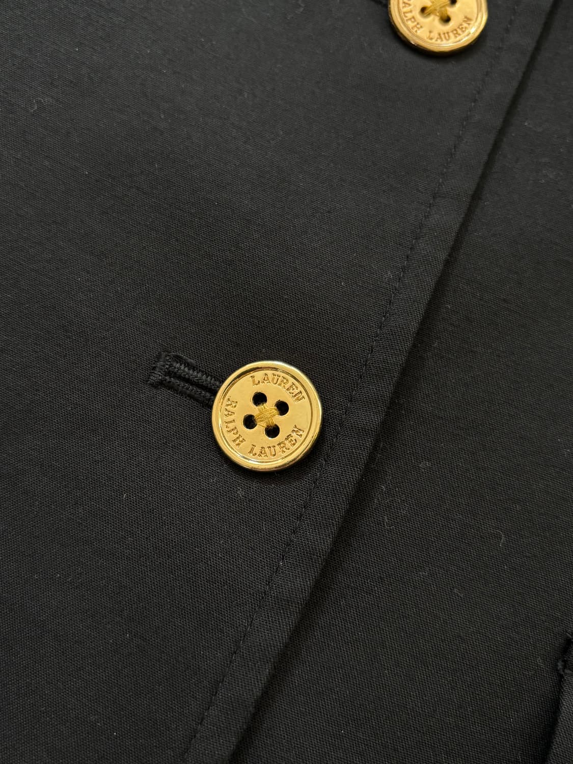 Polo 랄프로렌 블랙 와펜 금장 버튼 블레이저 상품이미지7