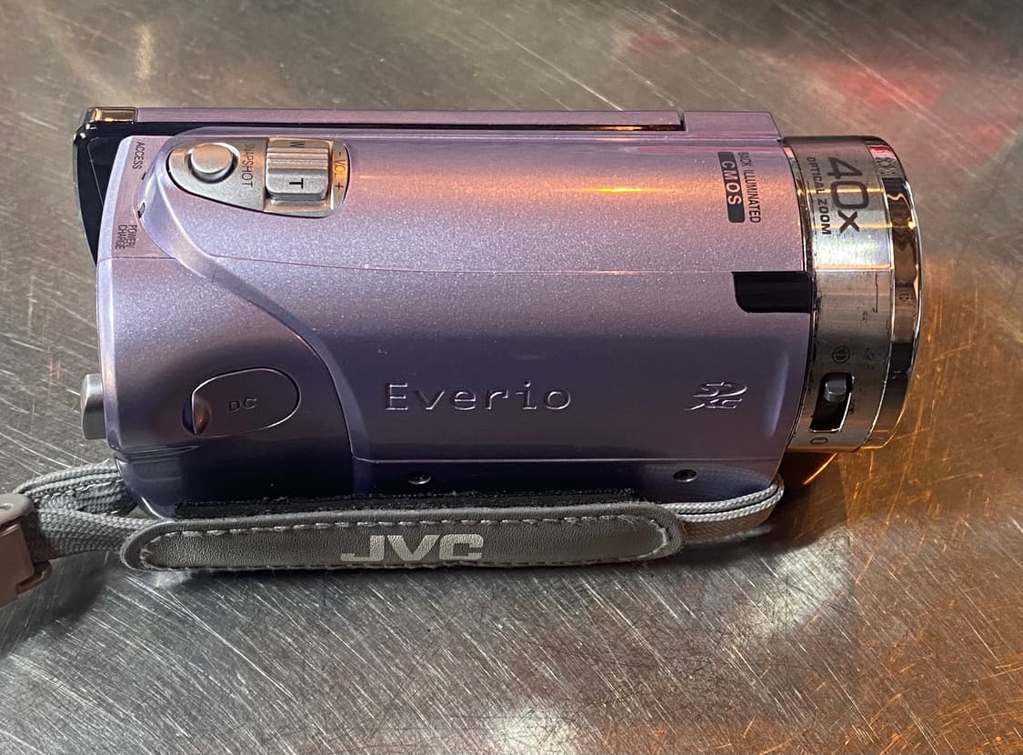 jvc gz-e225 캠코더 바이올렛 디카 상품이미지3