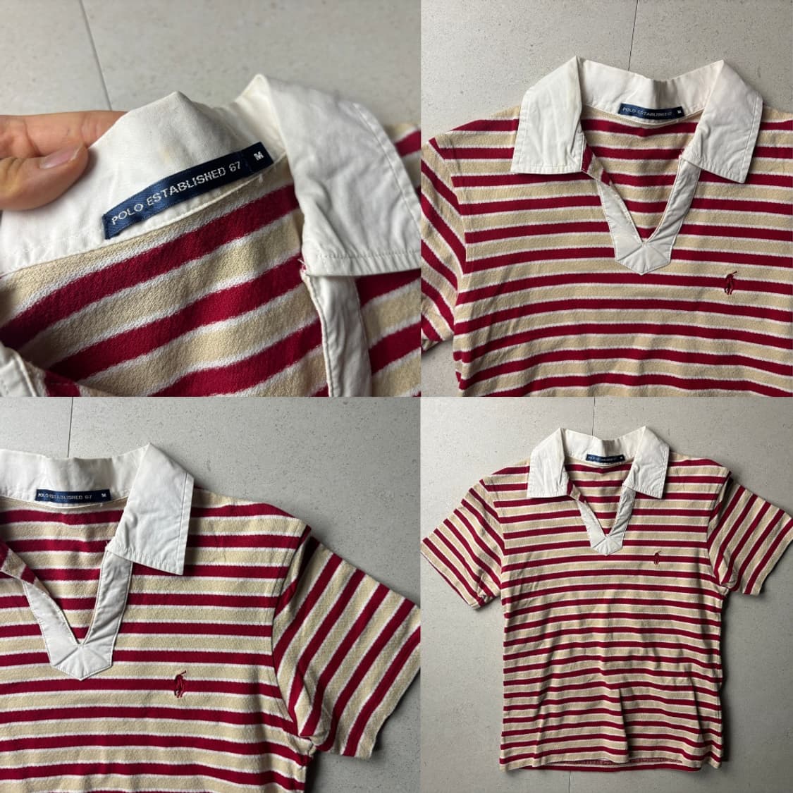 폴로 여성 카라티 상품이미지3