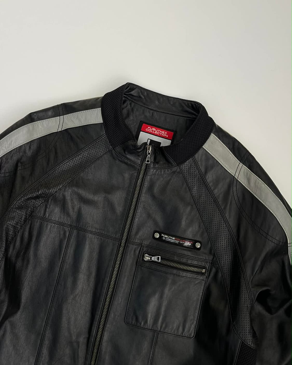 [XL] 후부 vintage lambskin 레이싱 양가죽 자켓 상품이미지6