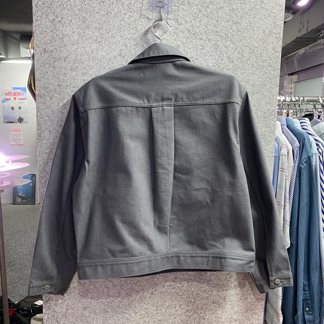 로드존그레이 클래식 포켓 트러커 자켓 B4225 상품이미지5