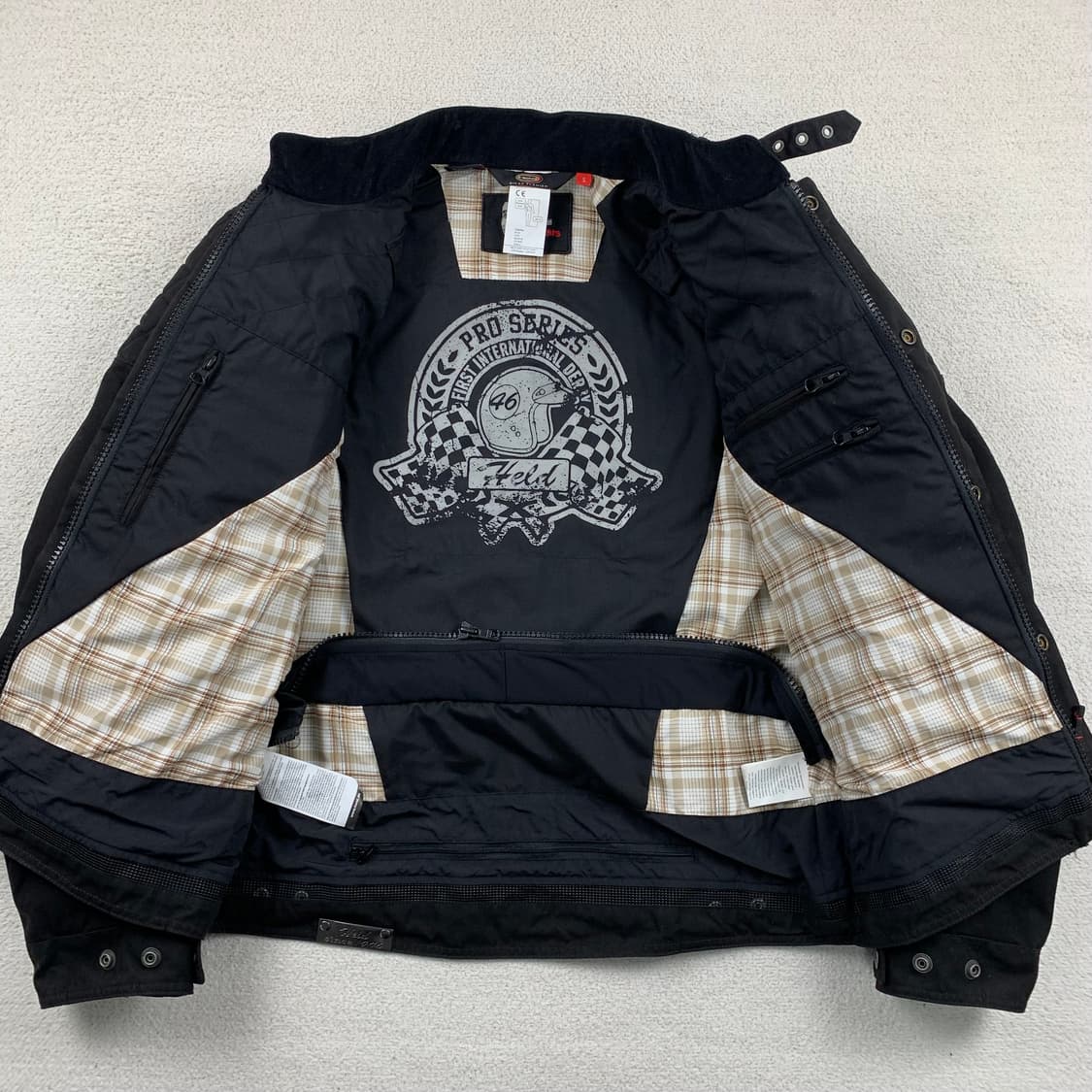 Held 헬드 독일 모터사이클 라이더 자켓 블랙 상품이미지7