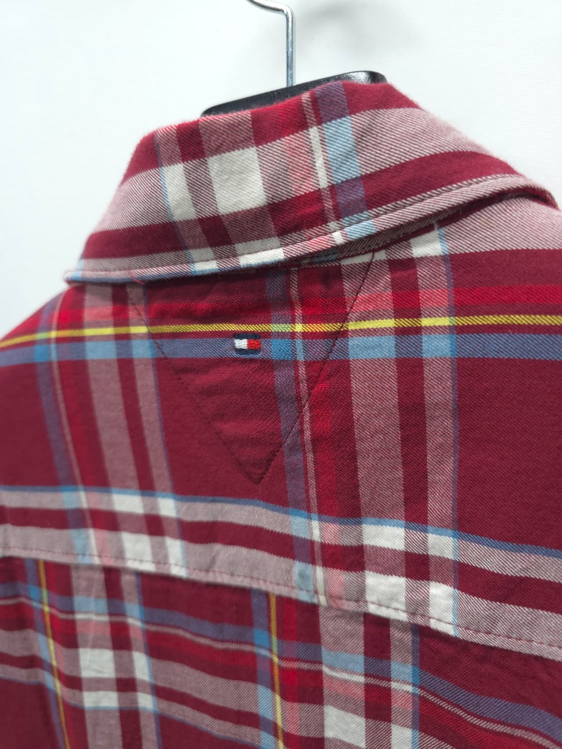 타미힐피거 가슴패치 레드체크 셔츠 (95) 상품이미지10