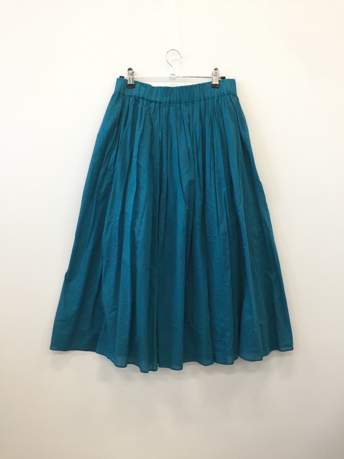 KUMIKYOKU Mori Girl Blue Skirt 상품이미지4