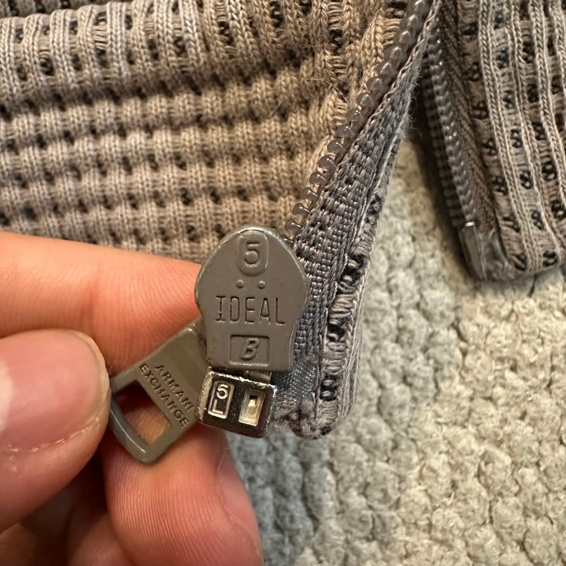 00s 아르마니 Armani Exchange 와플 코튼 집업 상품이미지5