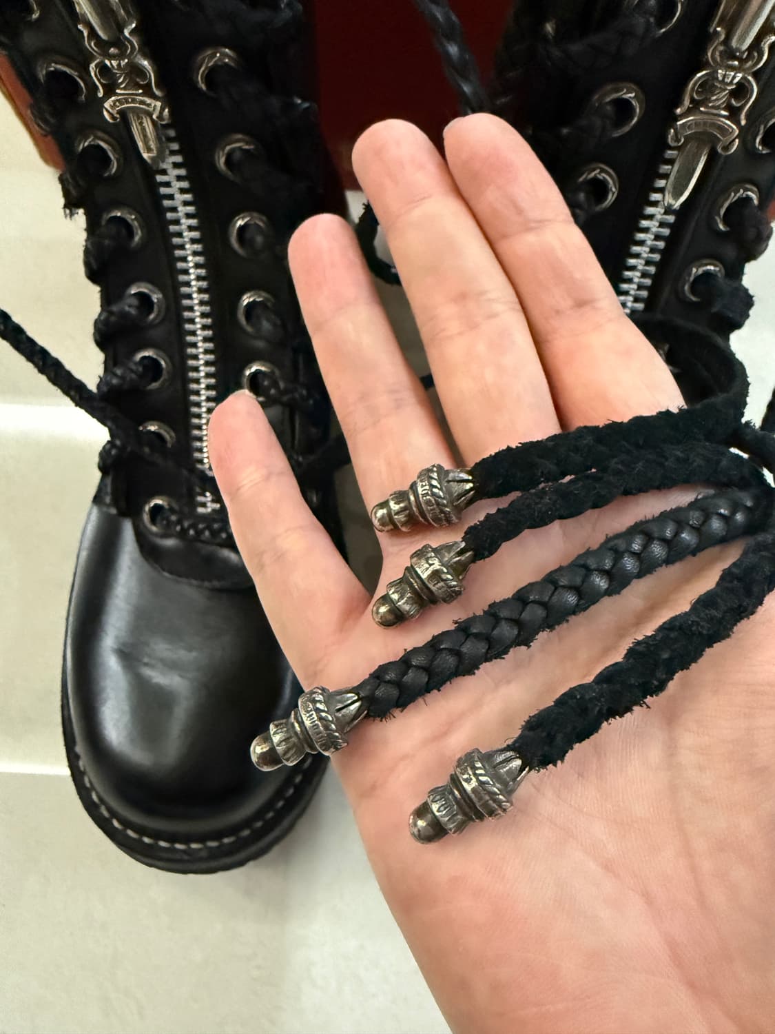 크롬하츠 x 웨스코 파이어맨 잡마스터 부츠 상품이미지6