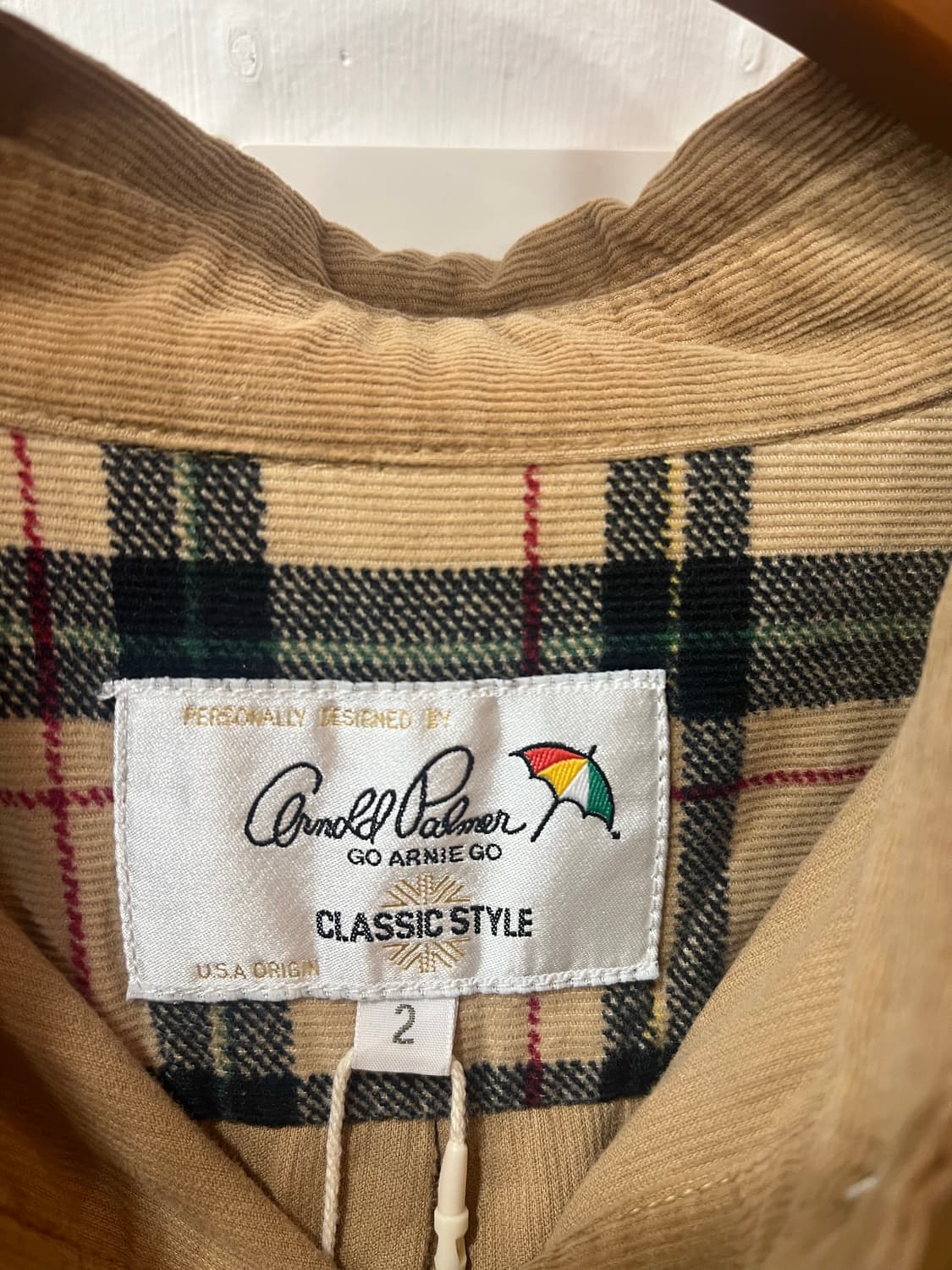 아놀드파마 코듀로이 셔츠원피스 상품이미지3