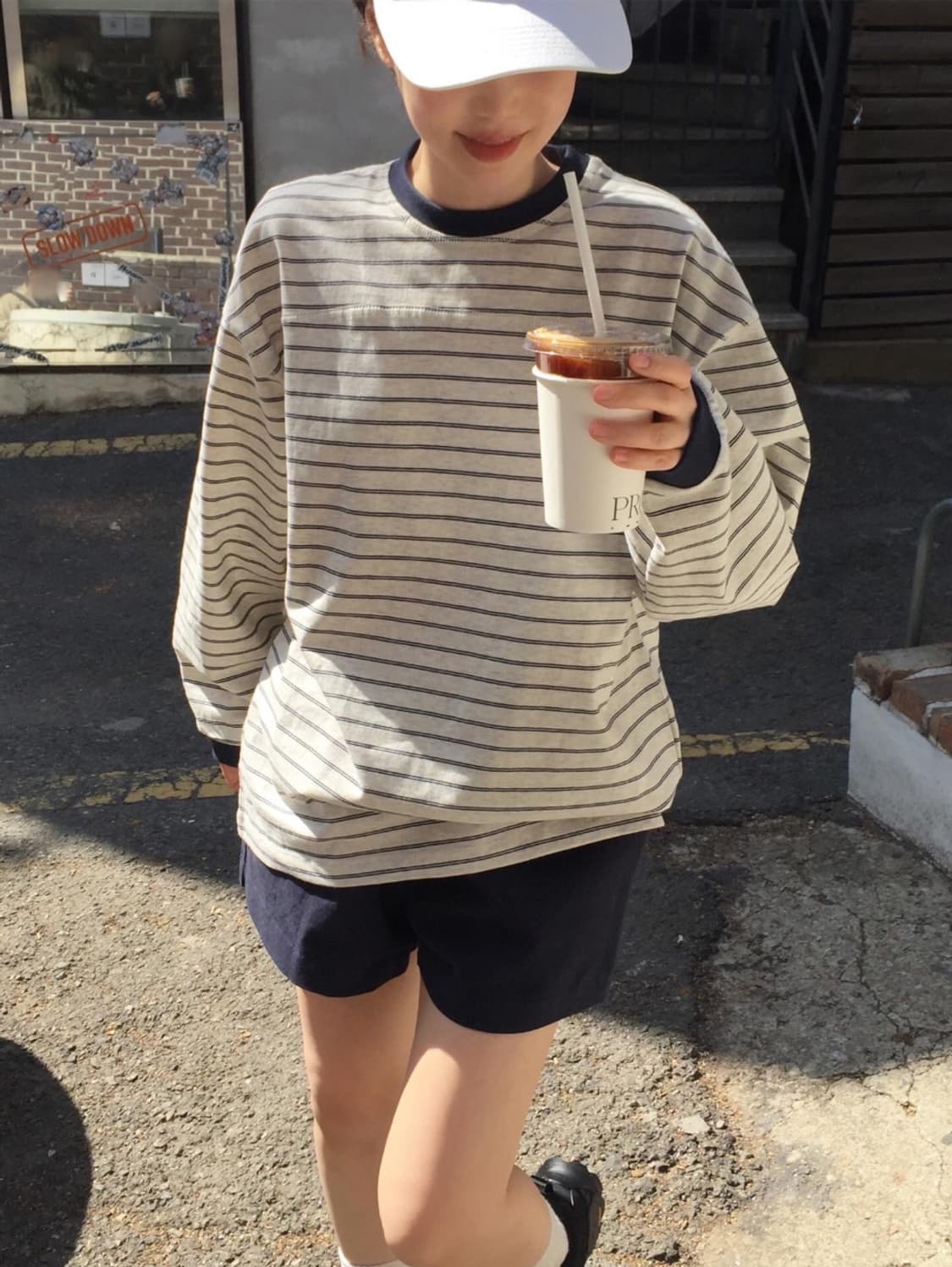 로버티 ROBERTI STRIPE LONG SLEEVE T 상품이미지1