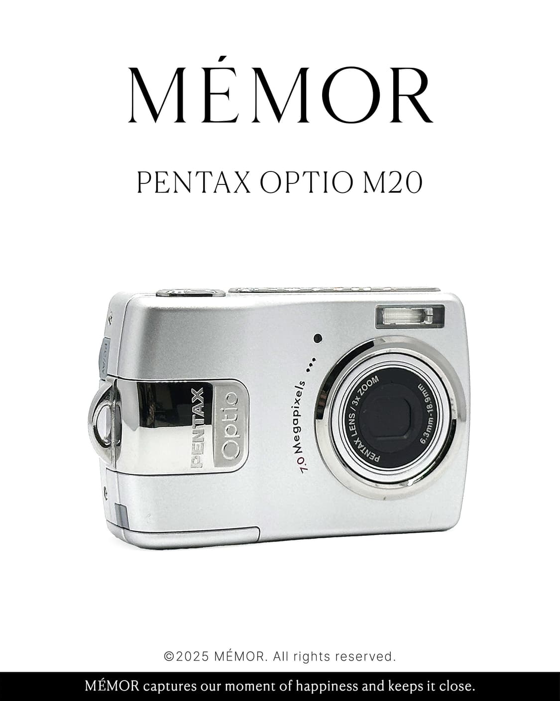 뽀용 작례/AA 건전지 사용🤍PENTAX OPTIO M20 펜탁스 디카 상품이미지2