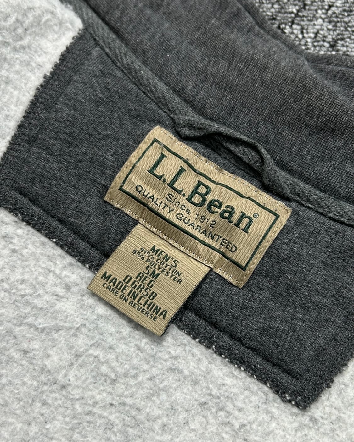 L.L. Bean 빈티지 그레이 기모 집업  상품이미지9