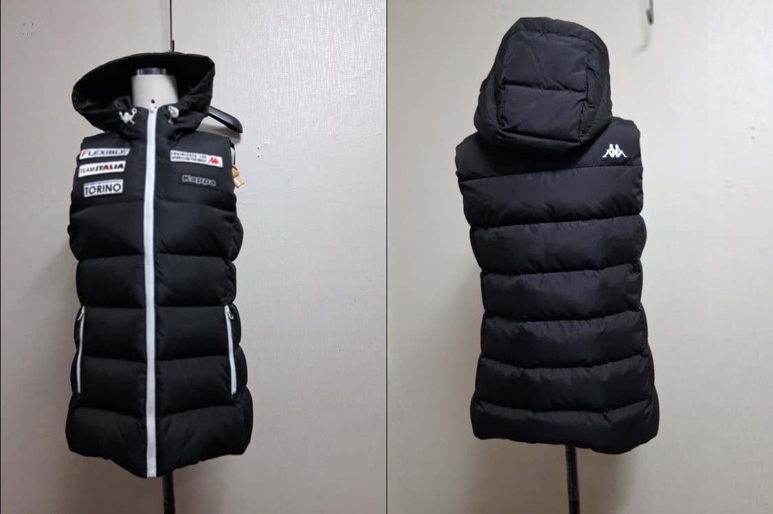 카파 여성 다운패딩조끼 후드일체형 표기XS 슬림하게 55가능
 상품이미지2