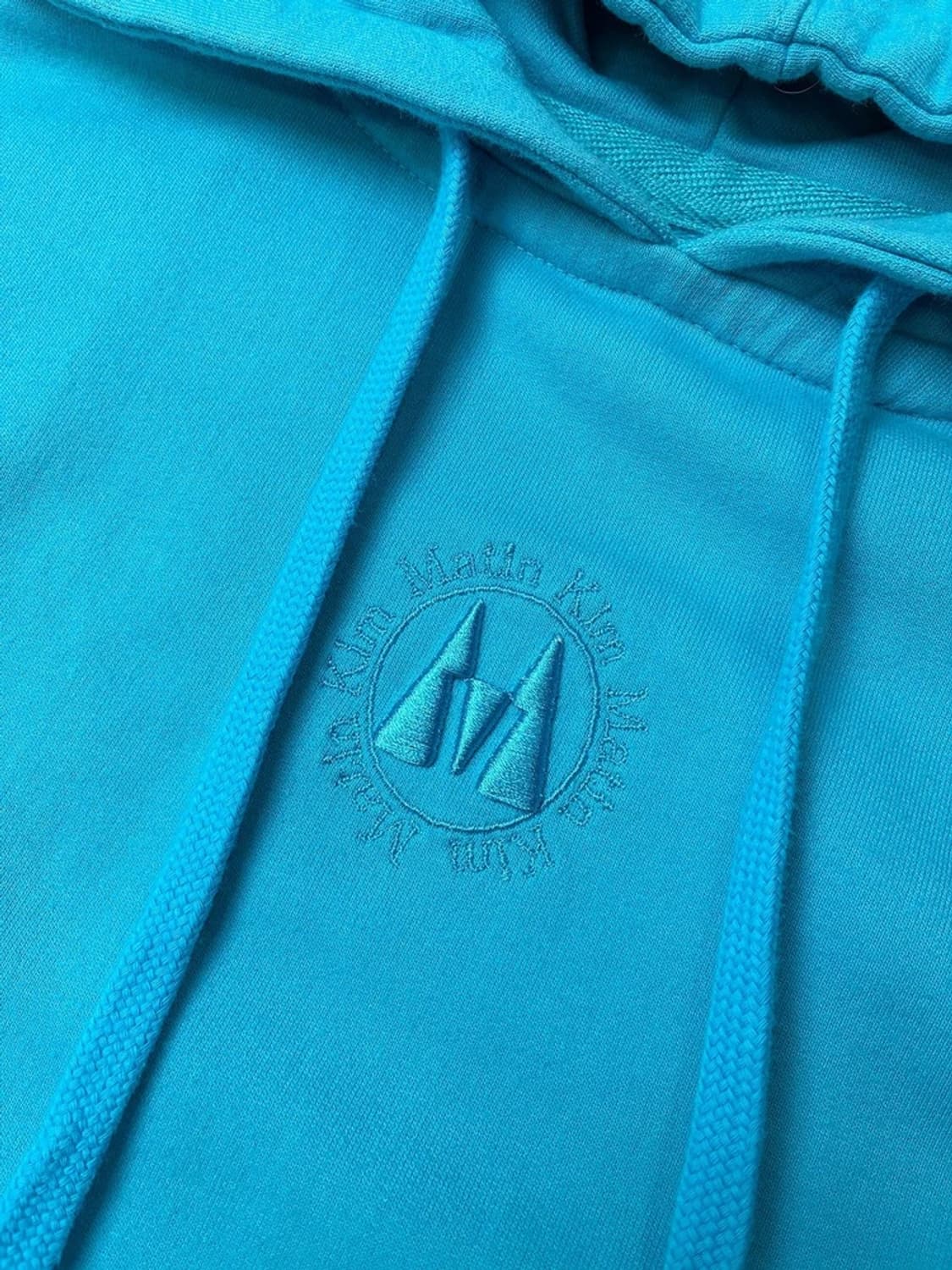 마뗑킴 22ss 헤비코튼 자수 로고 후드티 PN5149 상품이미지6