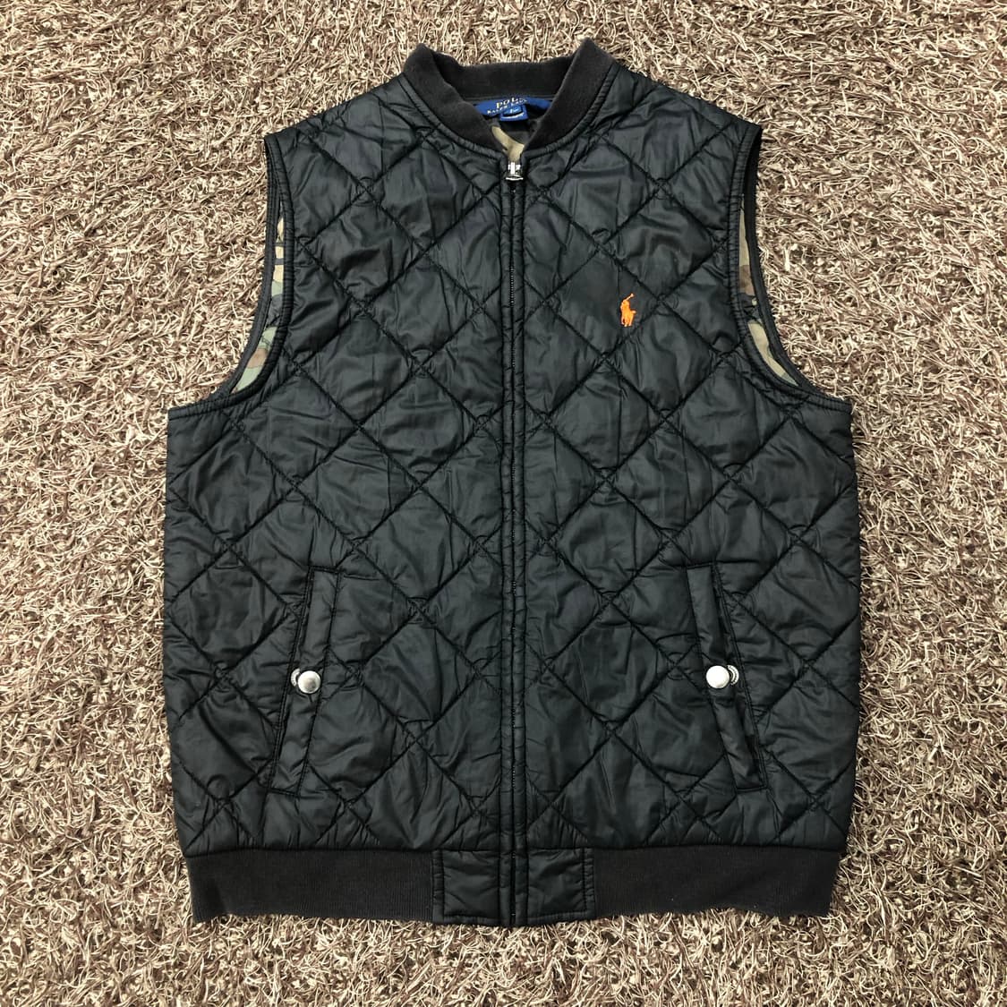 폴로 랄프로렌 걸즈 퀄팅 베스트 상품이미지1