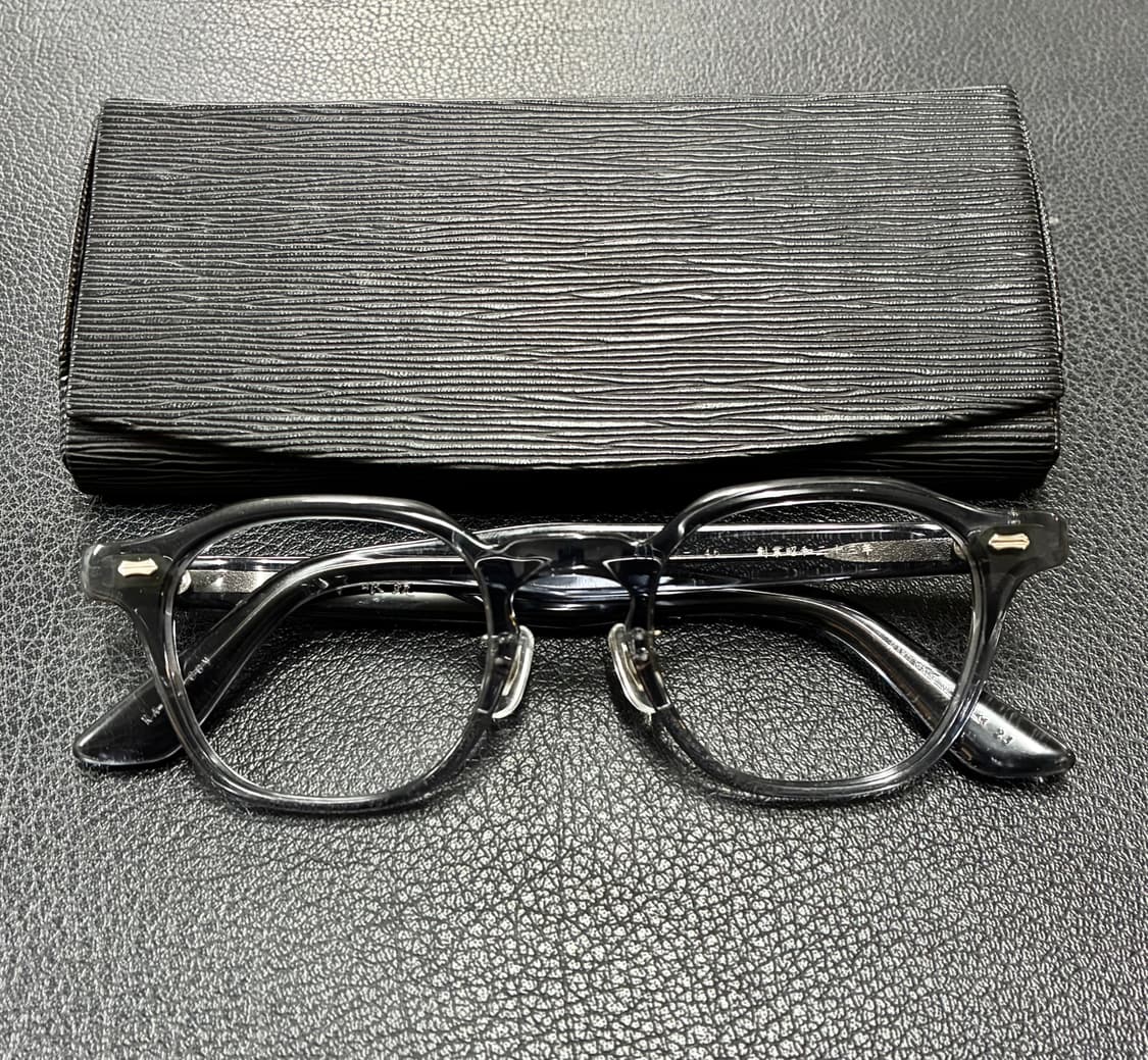 (47)가네코옵티컬 금자안경 KA41 그레이 클리어 웰링턴 안경 뿔테 상품이미지10