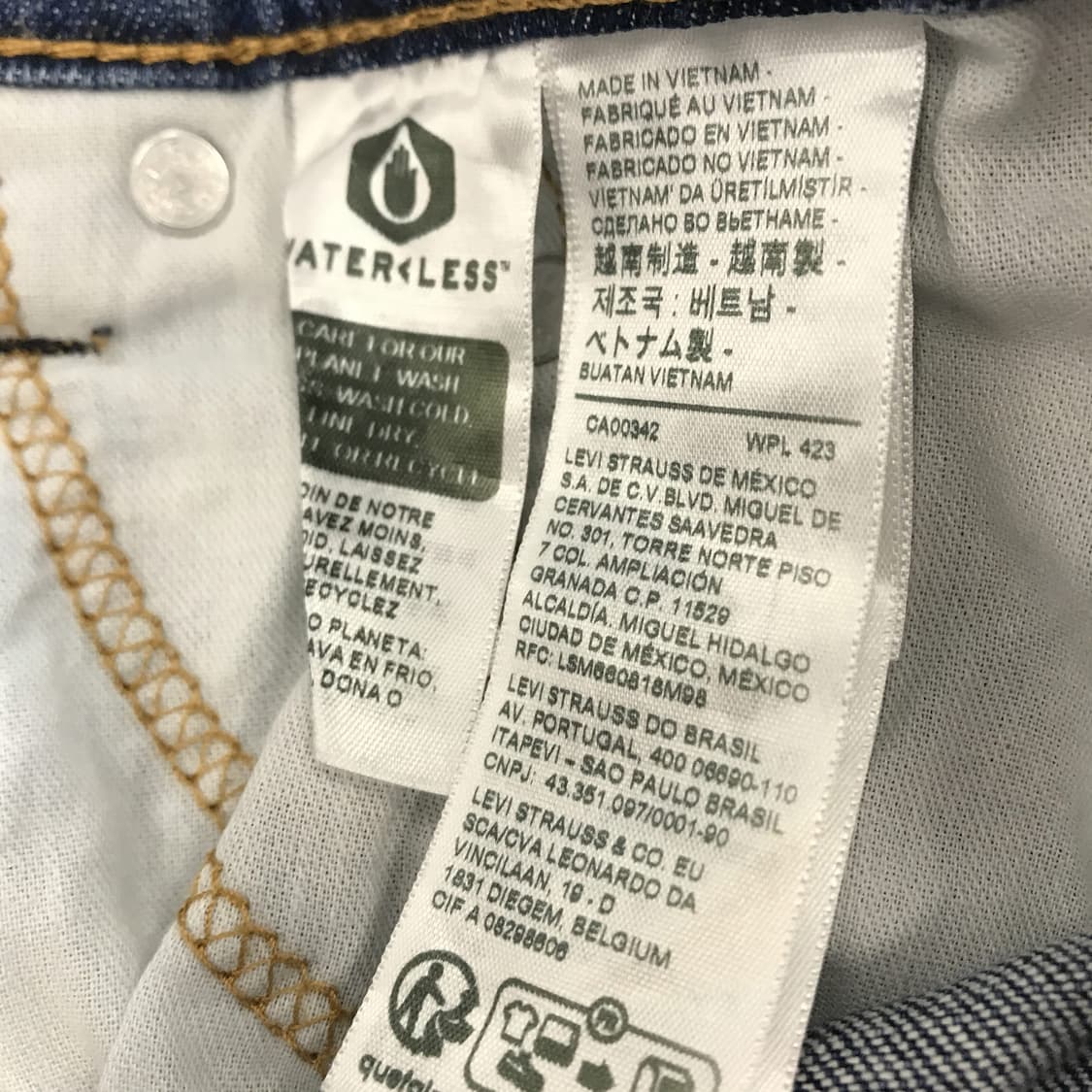 리바이스 511 신형 슬림핏 청바지 [34인치] 상품이미지5