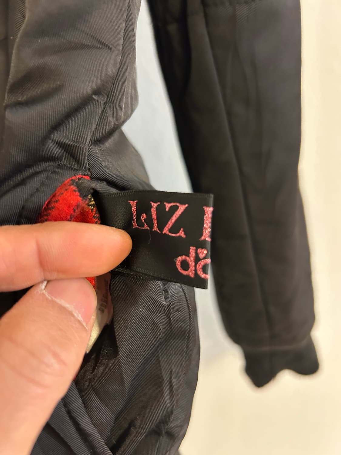 LIZ LISA DOLL 체크 리버서블 퍼후드 패딩 점퍼 상품이미지5