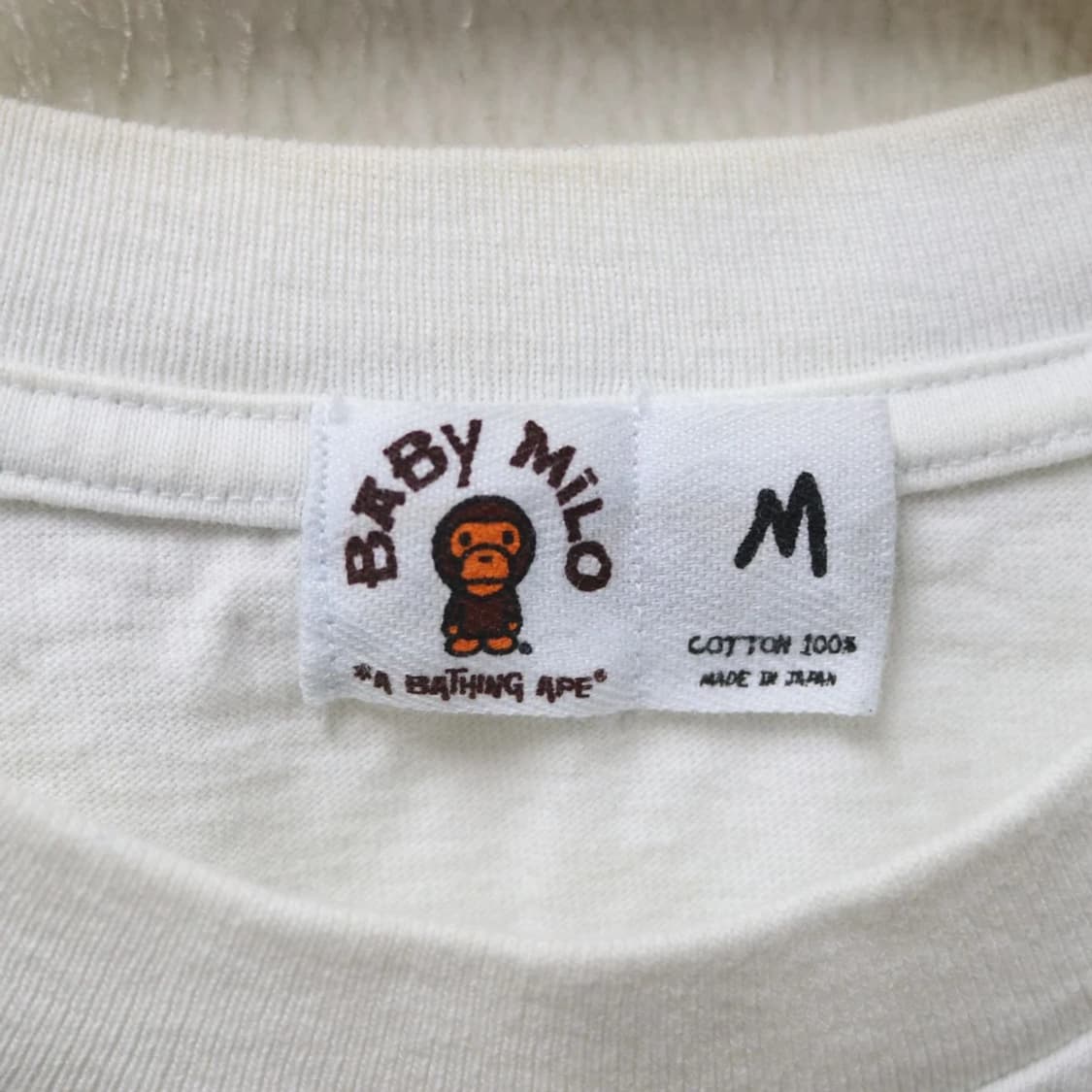 베이프 베이비 마일로 반팔 티셔츠 66111 상품이미지9