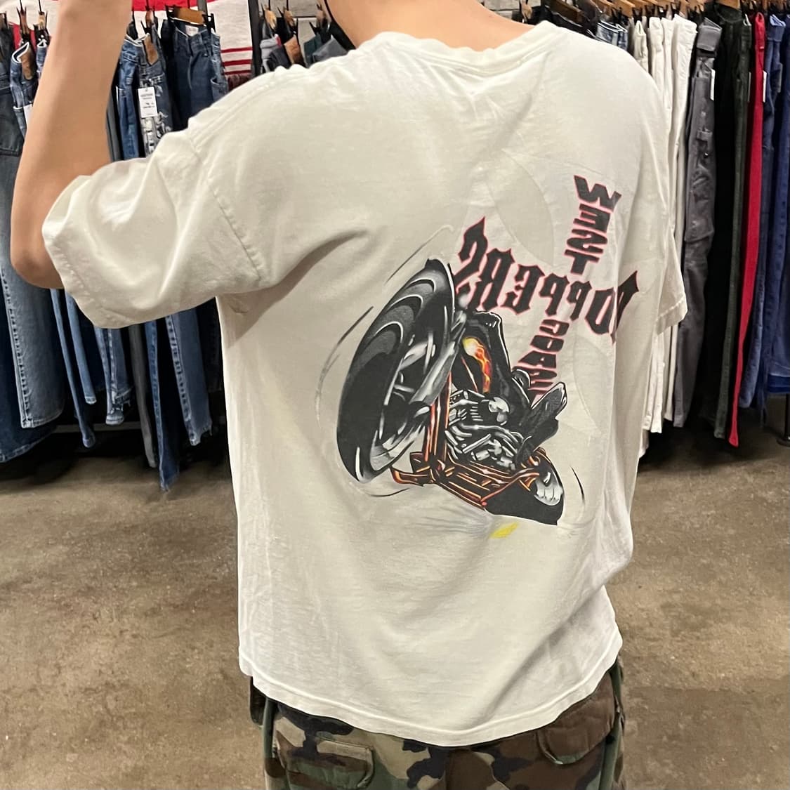 00s 웨스트코스트차퍼스 프린팅 티셔츠 (105) 상품이미지9