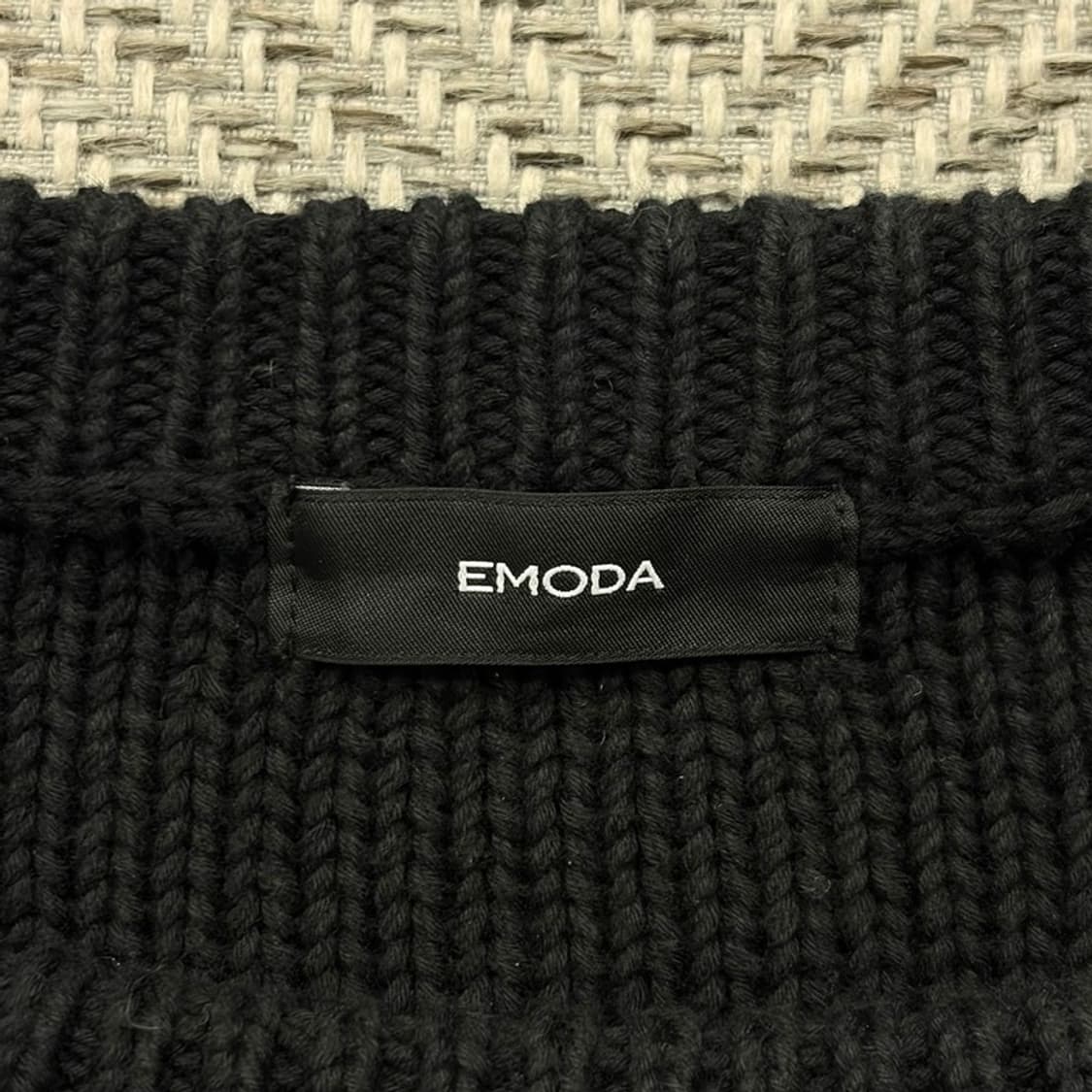 에모다 코튼 니트 스웨터 v1419 상품이미지5